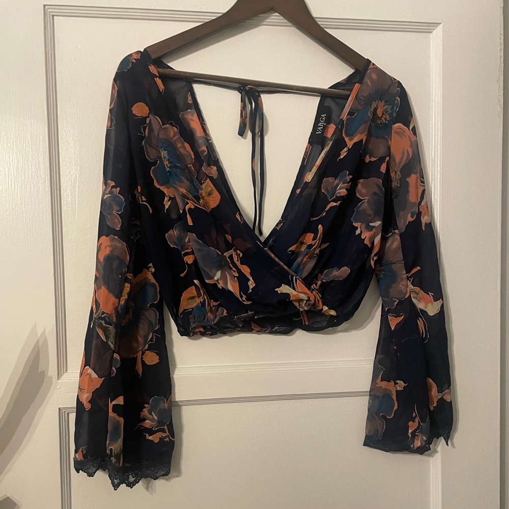 Boho chic crop top